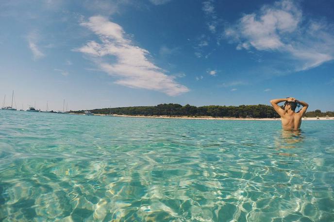 plaža, Hrvaška, Jadran | Foto Instagram