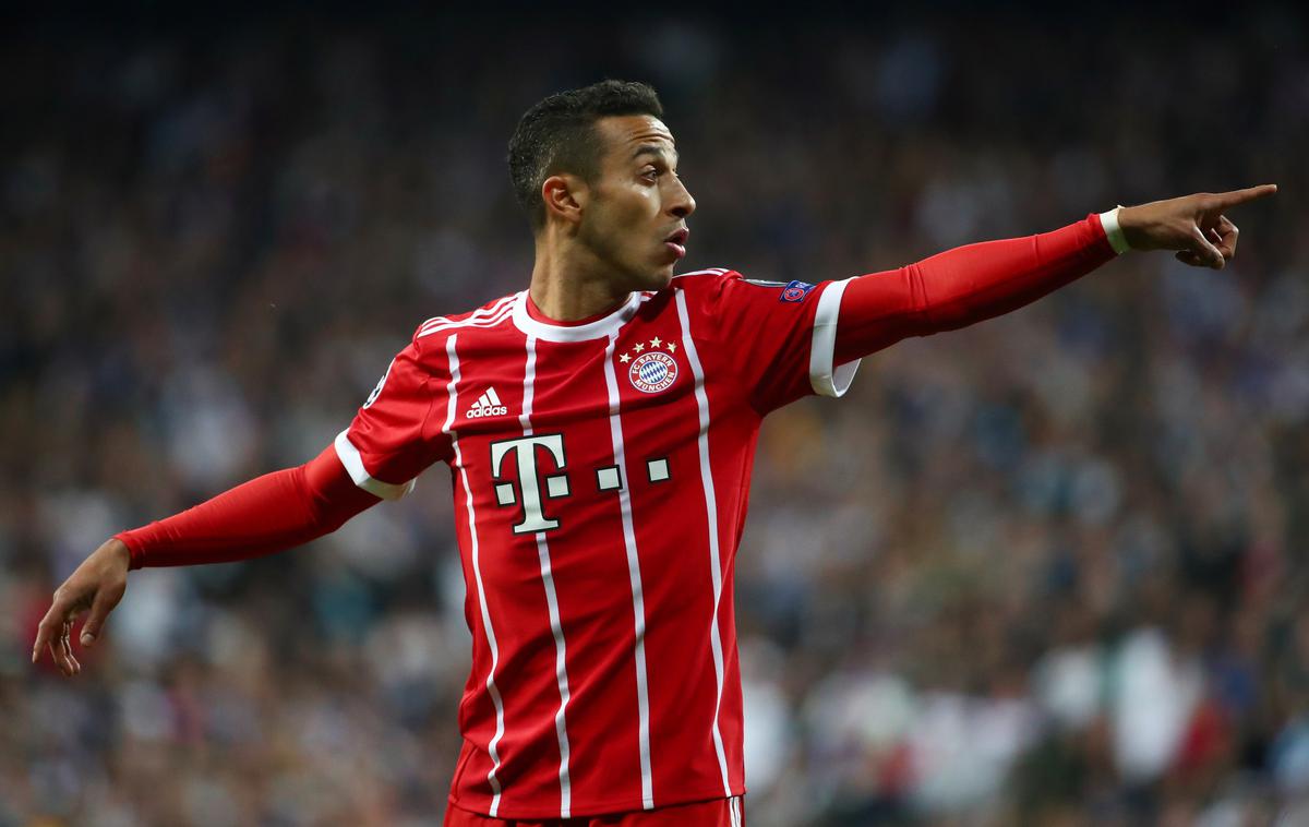 Thiago Alcantara | Thiago Alcantara je igral tudi za Bayern München. | Foto Reuters