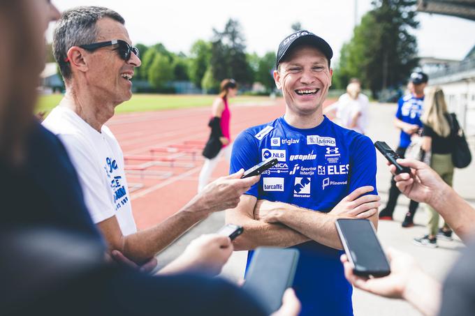 Anže Lanišek je dobro razpoložen v fazi priprav na novo sezono. | Foto: Grega Valančič/Sportida