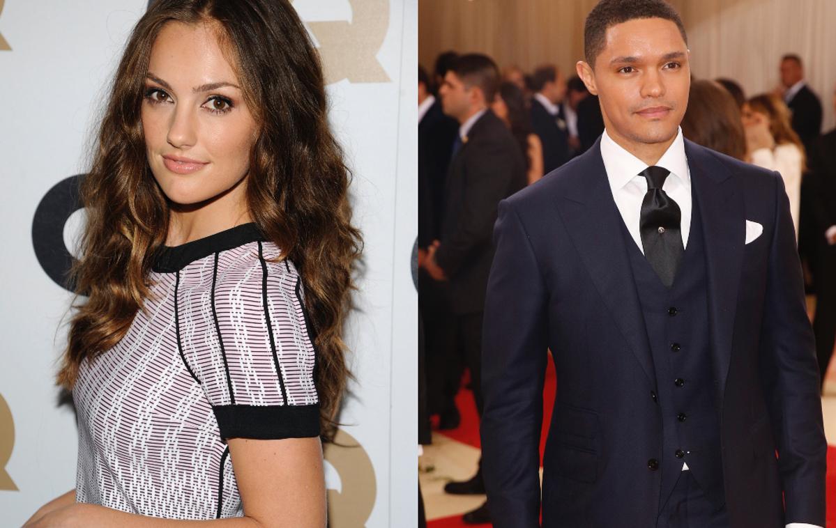 Trevor Noah, igralka Minka Kelly | Minka in Trevor sta bila skupaj manj kot eno leto. | Foto Reuters