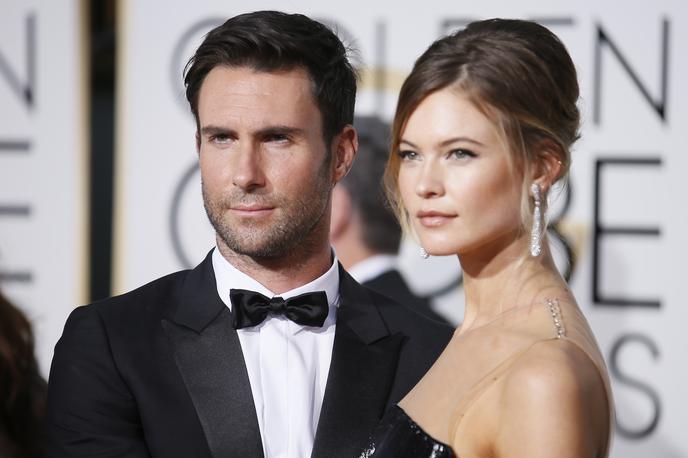 Adam Levine, Behati Prinsloo | Foto Reuters