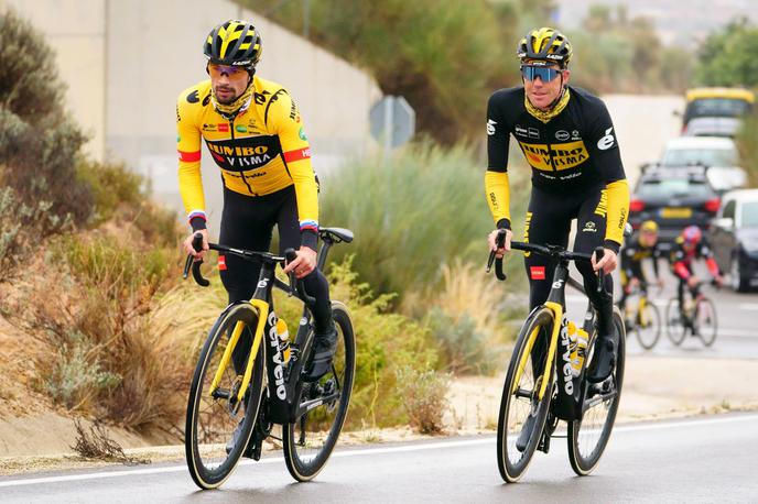 Primož Roglič, trening, Alicante | Kolesarska ekipa Jumbo Visma je zaradi okužbe s koronavirusom predčasno končala priprave. | Foto Guliverimage