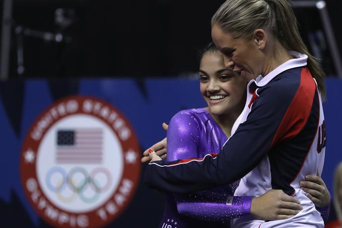 Laurie Hernandez Maggie Haney Gimnastika | Maggie Haney je bila dolgoletna trenerka Laurie Hernandez. | Foto Guliver/Getty Images