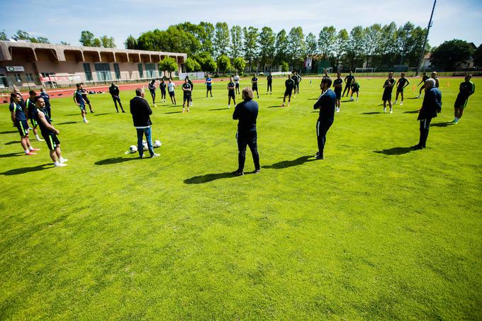 NK Olimpija trening | Foto: Grega Valančič / Sportida