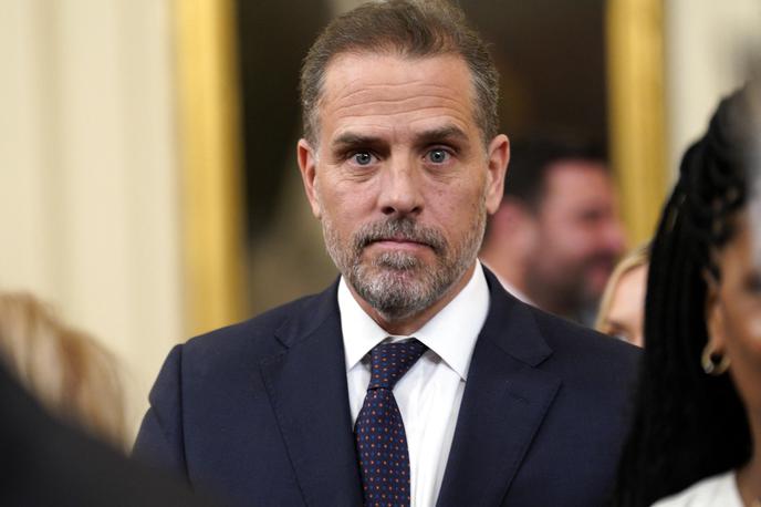 Hunter Biden | Odvetnik Hunterja Bidna trdi, da obtoženec ni bil več odvisen od mamil oziroma jih ni več užival, ko je leta 2018 kupil pištolo, s katero ni nikoli streljal, niti je ni napolnil. | Foto Reuters