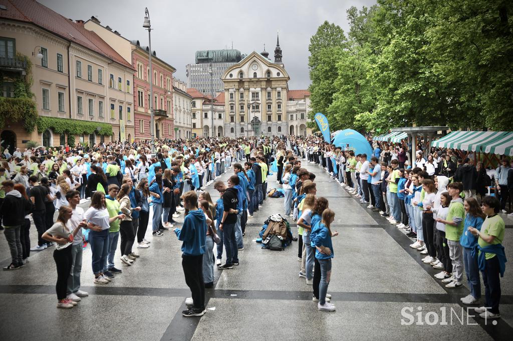 Parada ljubljanskih maturantov