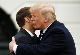 Trump in Macron