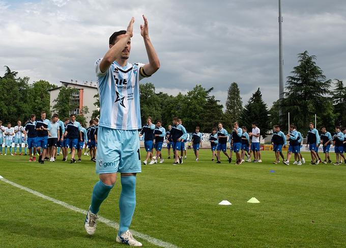 Za Gorico je do zdaj odigral 161 tekem in zabil 57 golov. V nedeljo ga v Mariboru čaka zadnja. | Foto: ND Gorica