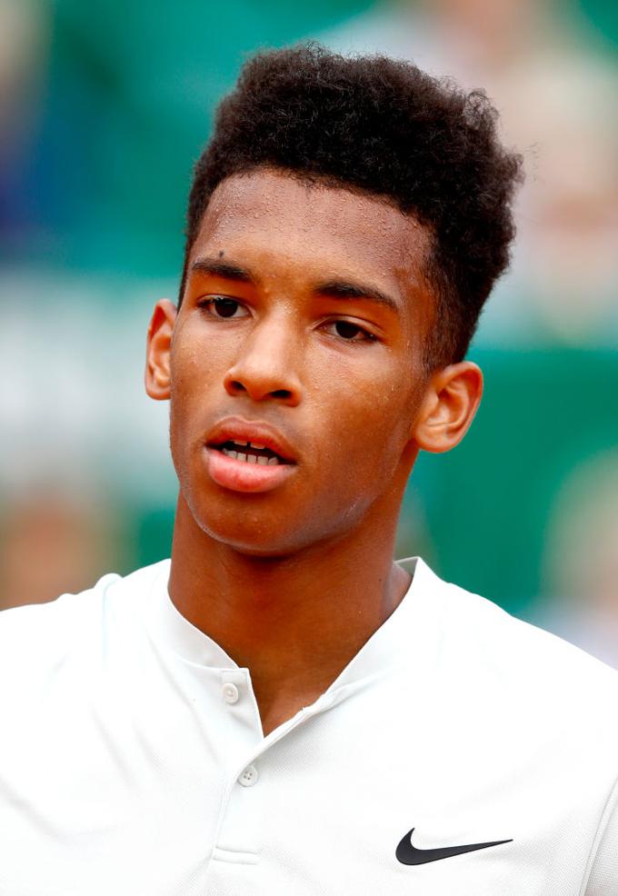 Felix Auger-Aliassime je imel že pred tem težave s srcem. | Foto: Guliverimage/Getty Images