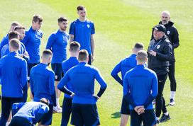 Trening Slovenska nogometna reprezentanca Brdo