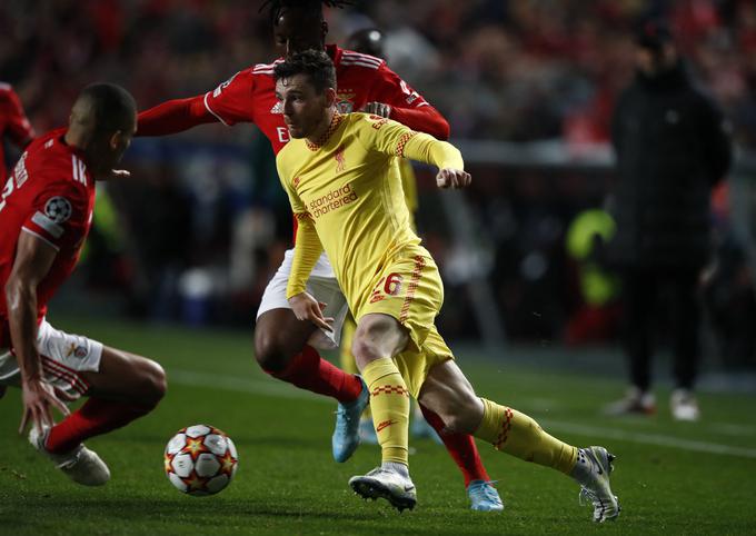 Andrew Robertson je podal ob prvem zadetku Liverpoola. | Foto: Reuters