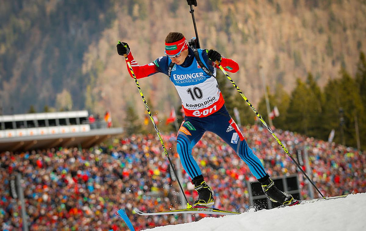 Ustjugov | Zbirka kolajn ruskega biatlonca Jevgenija Ustjugova se zaradi dopinga počasi prazni. | Foto Getty Images