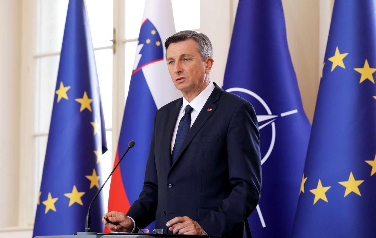 Borut Pahor | Predsednik republike Borut Pahor je že čestital zmagovalcu nedeljskih državnozborskih volitev Robertu Golobu. | Foto STA