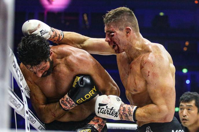 Rico Verhoeven | Rico Verhoeven in Jamal Ben Saddik sta uprizorila epsko bitko. | Foto Guliverimage