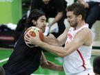 Luis Scola in Pau Gasol