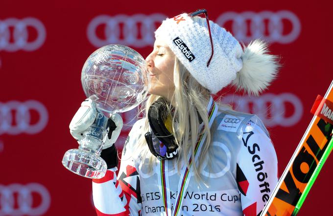 Lastnica malega veleslalomskega kristalnega globusa Eva-Maria Brem je letos dokončno postavila smuči v kot. | Foto: Guliverimage/Vladimir Fedorenko