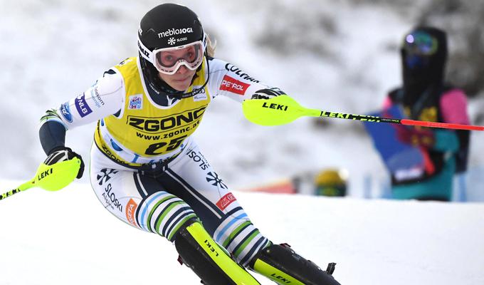 Ana Bucik je bila v Leviju najboljša Slovenka. | Foto: Reuters