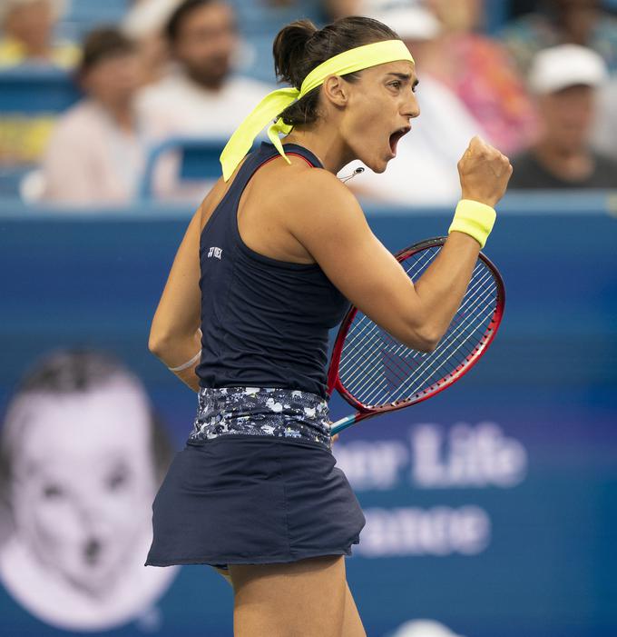 Francoska kvalifikantka Caroline Garcia je pripravila lepo presenečenje. | Foto: Reuters