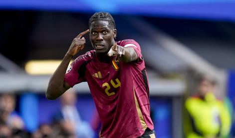 Belgijec Onana iz Evertona v Aston Villo