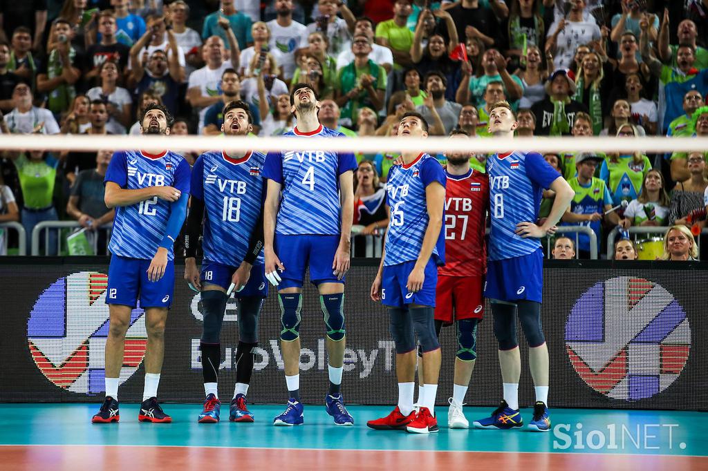 Slovenija Rusija četrtfinale EP odbojka