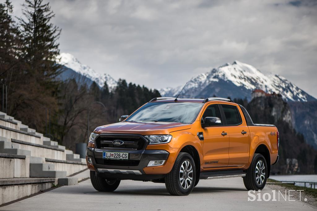 Ford ranger - fotogalerija testnega vozila