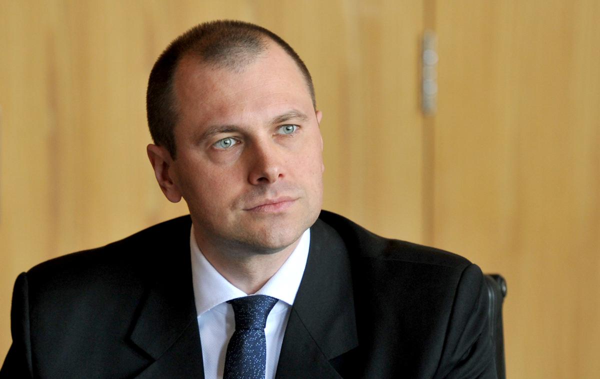 Blaž Brodnjak | Kot je uvodoma poudaril prvi mož NLB in predsednik AmCham Slovenija Blaž Brodnjak, živimo v svetu "predvidljive nepredvidljivosti". | Foto STA