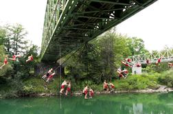 Nevarno početje slovenskih akrobatov #foto #video