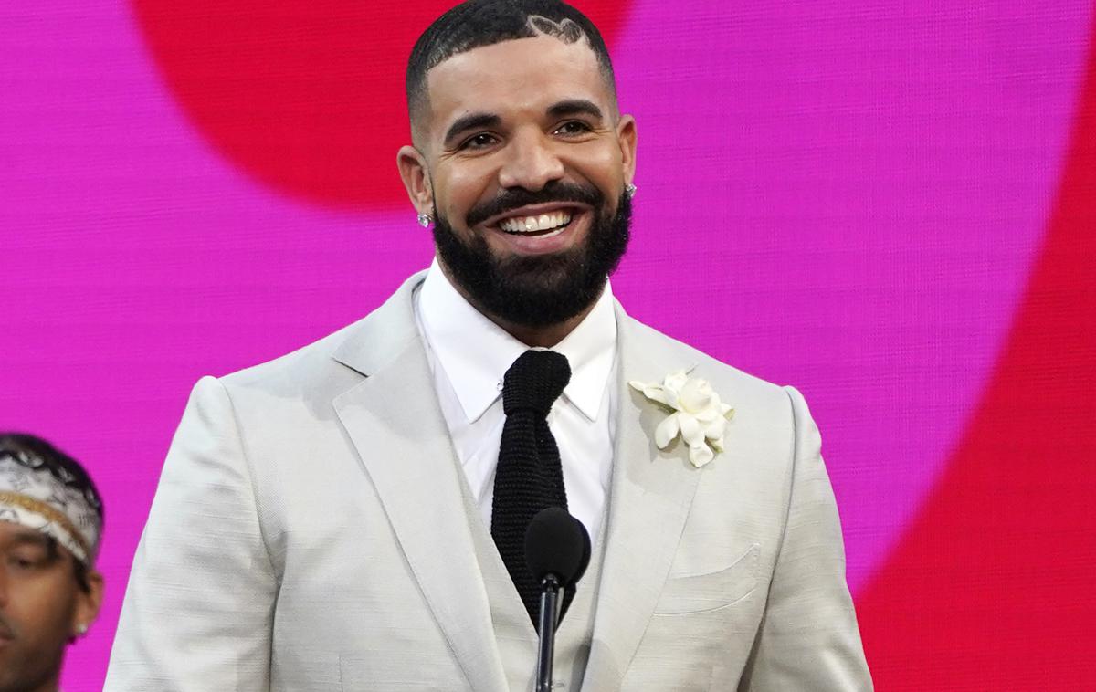 Drake | Drake je v preteklem obdobju pridobil sloves nesrečnega hazarderja. | Foto Guliverimage/AP