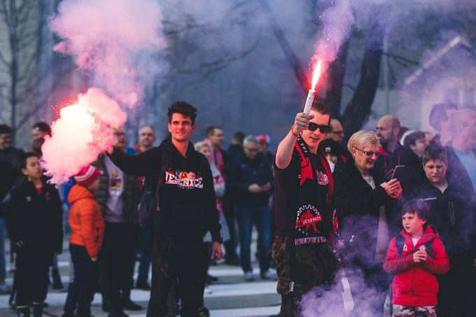 sprejem HDD Sij Acroni Jesenice, Alpska liga, prvaki | Foto: Grega Valančič/Sportida