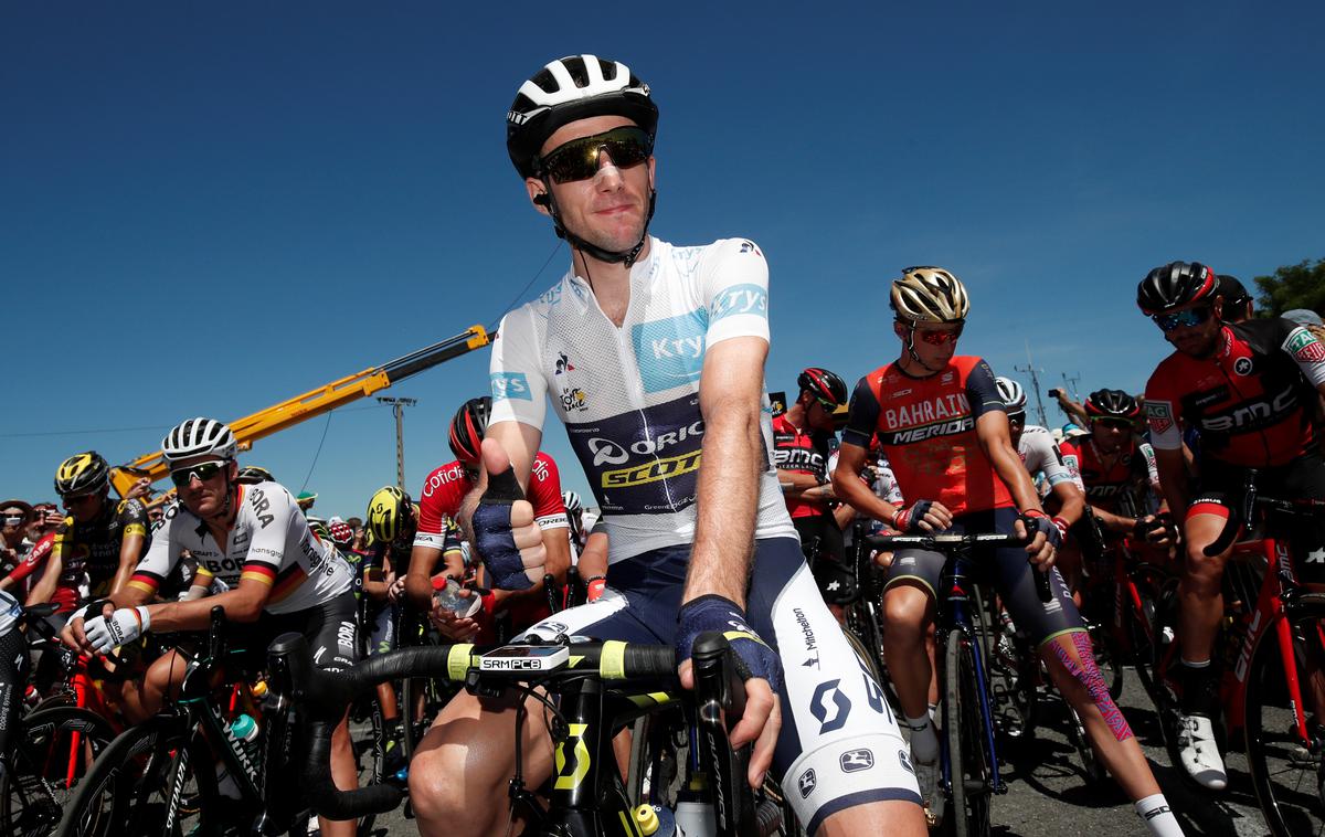 Simon Yates | Simon Yates je prikolesaril do svoje prve kronometrske zmage med profesionalci. | Foto Reuters