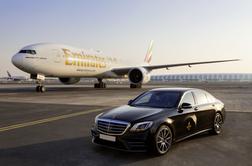 Emirates, boeing 777 in Mercedes: To so nove kabine luksuznega prvega razreda #foto