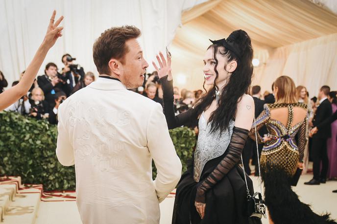 Elon Musk, Grimes | Elon in Claire sta razmerje potrdila pred dvema letoma. | Foto Getty Images