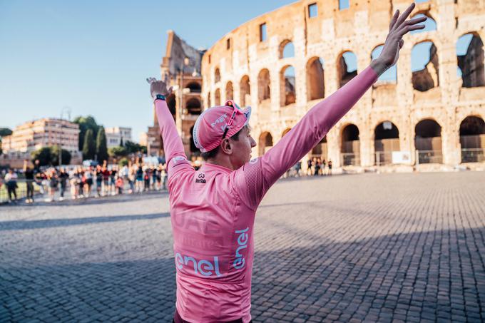 Giro je zadnji dve sezoni v znamenju slovenskih kolesarjev. Predlani je na dirki zmagal Primož Roglič, lani pa je na dirki dominiral Tadej Pogačar. | Foto: Guliverimage