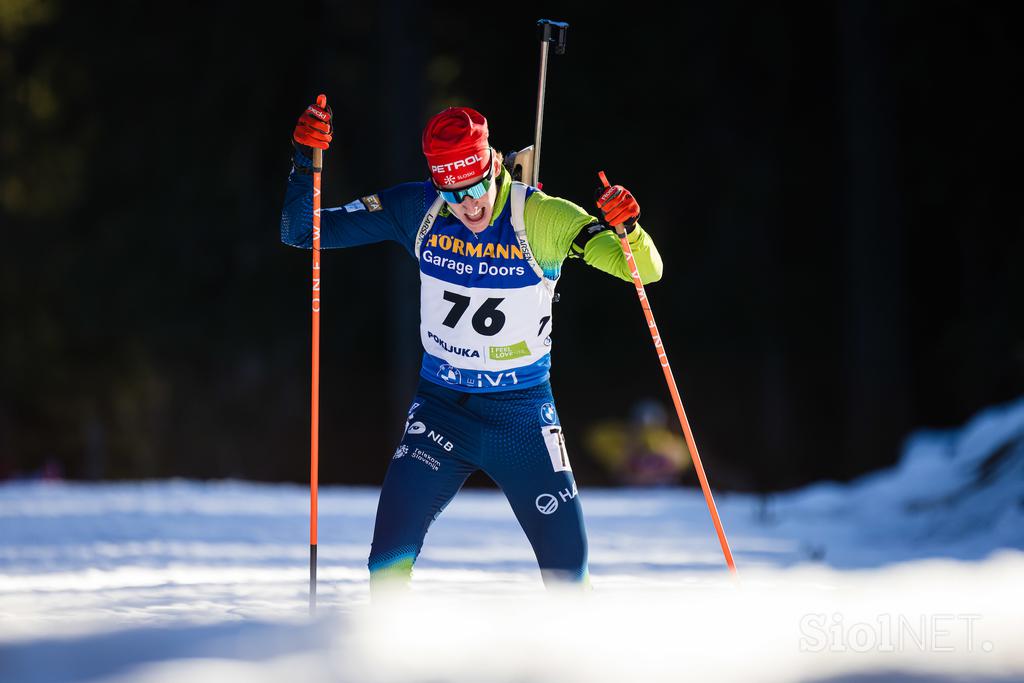 Pokljuka svetovni pokal šprint moški