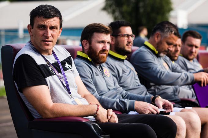 Sergej Jakirović je leta 2020 vodil Maribor, ga v prvenstvu popeljal do drugega mesta, v Evropi pa se podpisal pod boleči izpad proti severnoirskemu Colerainu. | Foto: Grega Valančič/Sportida