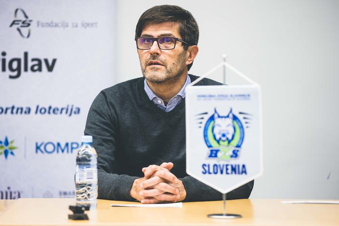 "Odločitev vodstva celjskega hokejskega kluba predstavlja velik, skoraj tektonski premik v slovenskem hokeju," pravi predsednik HZS Matjaž Rakovec. | Foto: Grega Valančič/Sportida