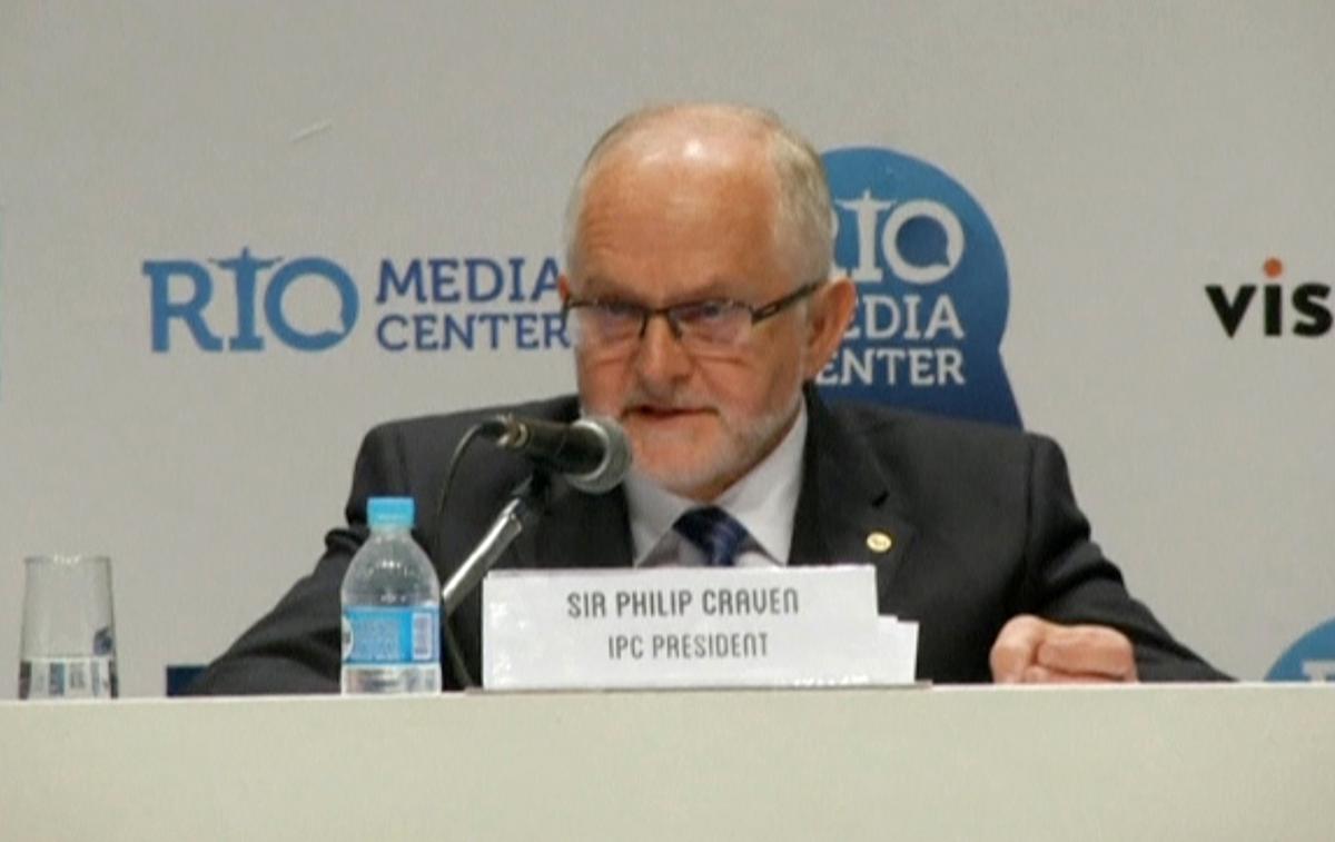 Philip Craven, predsednik Mednarodnega paraolimpijskega komiteja | Foto Reuters