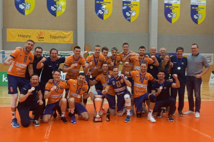 ACH Volley | Ljubljančane po osvojeni nedeljski lovoriki v četrtek že čaka pomemben polfinalni izziv pokala challenge. | Foto ACH Volley