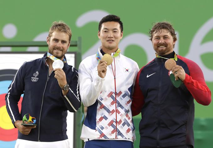 Na olimpijskih igrah v Riu de Janeiru je na posamični preizkušnji dosegel bronasto kolajno, na ekipni pa srebrno. | Foto: Guliverimage/Getty Images