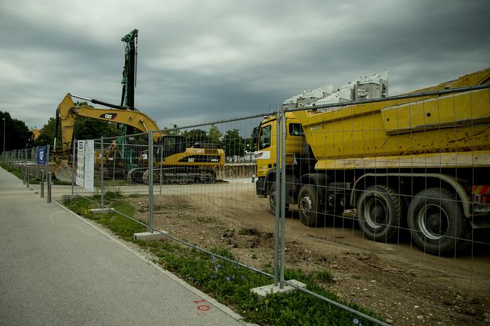 Gradbišče v Stožicah | Foto Ana Kovač