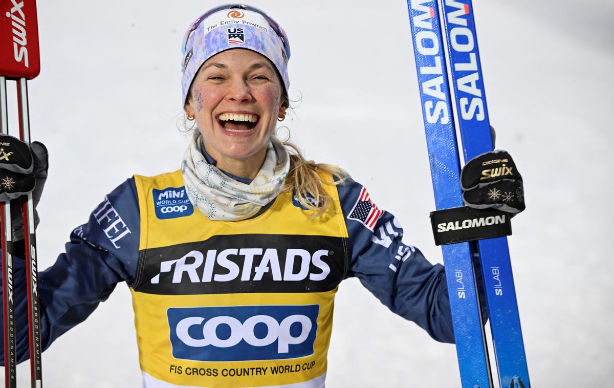 Jessie Diggins | Zmagala je Jessie Diggins. | Foto Reuters