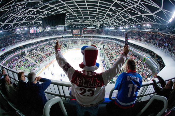 Stožice hokej | Pri Hokejski zvezi Slovenije so optimistični, da bo prihodnje svetovno prvenstvo drugega razreda v Stožicah. | Foto Matic Klanšek Velej/Sportida