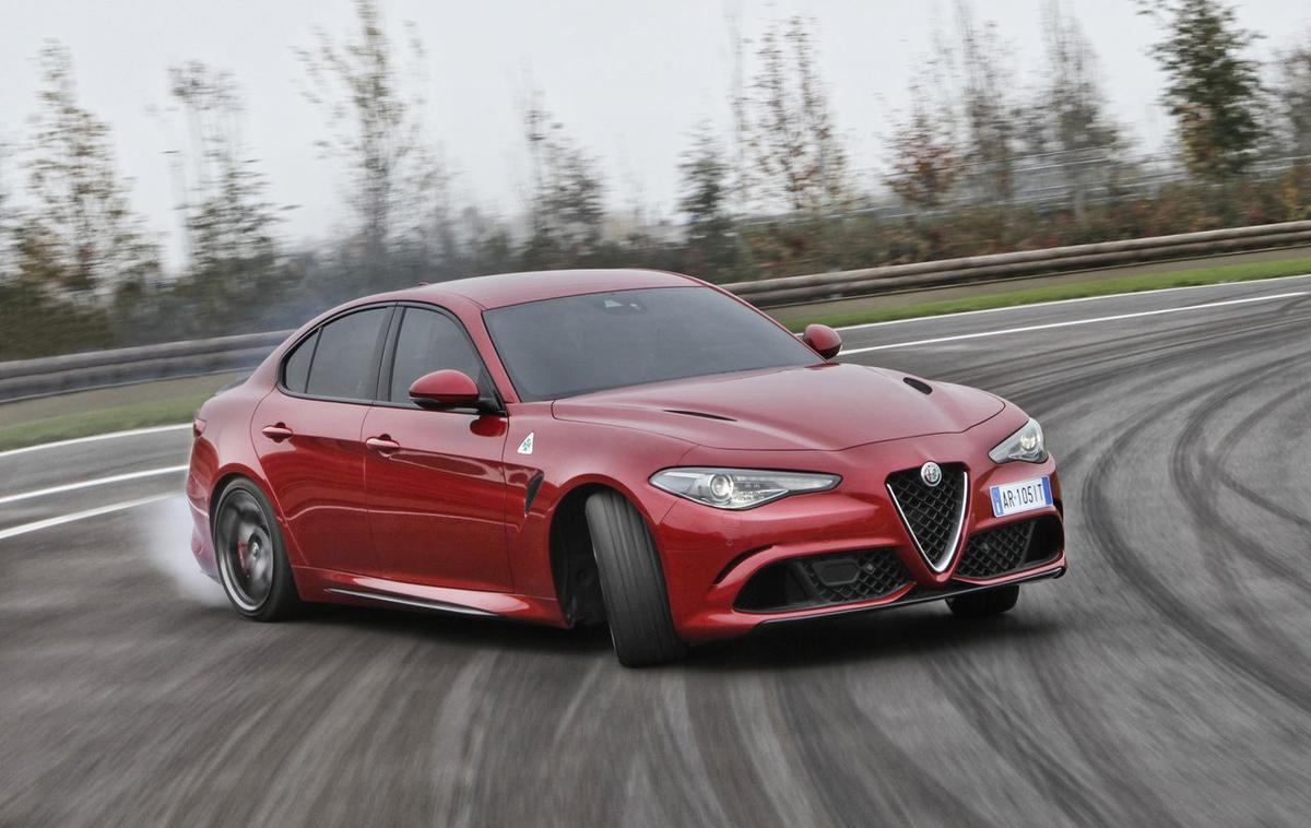 Alfa Romeo giulia quadrifoglio - napad na Zeleni pekel | Foto Ciril Komotar