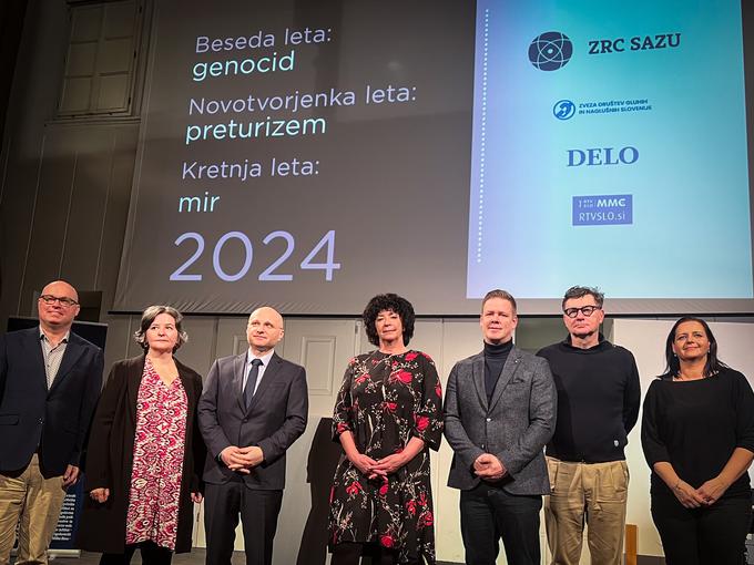 Beseda in kretnja leta 2024 | Foto: Ana Kovač