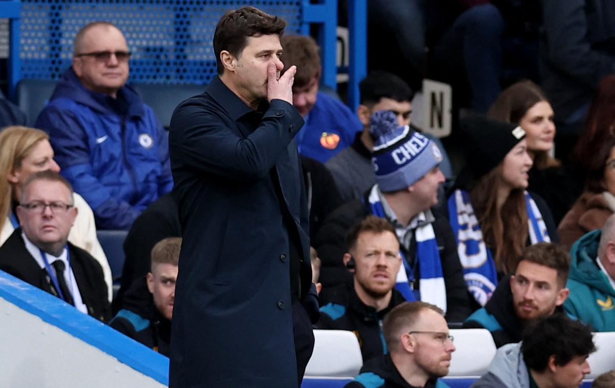 Mauricio Pochettino | Mauricio Pochettino v tej sezoni ne blesti s Chelseajem. | Foto Reuters