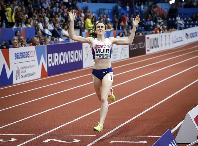 Laura Muir je v Beogradu osvojila dvojno krono. | Foto: Getty Images