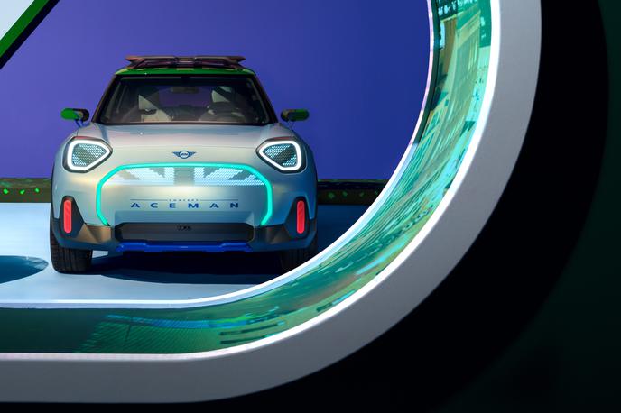 Mini cooper aceman | Minijev koncept aceman za obiskovalce razstavišča v Šanghaju | Foto MINI