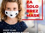 SD. Brez mask v šolah.