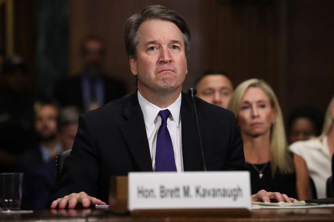 Brett Kavanaugh | Ameriški senat je s tesno večino potrdil Bretta Kavanaugha za novega vrhovnega sodnika ZDA. | Foto Getty Images