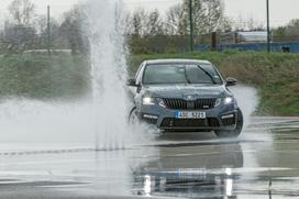 Škoda octavia RS 245 - prva vožnja